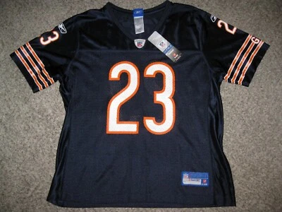 Devin Hester Chicago Bears 2007 Navy Blue Home Womens Reebok Replica Jersey - Image 1 of 3
