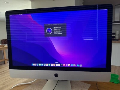 Apple iMac 27" (256GB SSD, Intel Core i5 4th Gen., 3.50 GHz, 8GB) Silver -... - Image 1 of 2