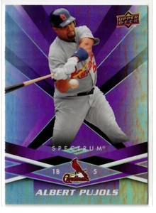2009 Upper Deck Spectrum #87 Albert Pujols - Cardinals - Bild 1 von 1