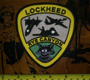 LOCKHEED MARTIN SKUNK WORKS RYE CANYON USAF Collectors Military Patch - Picture 1 of 4