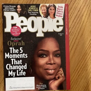 PEOPLE Magazine OCTOBER 21 2019 OPRAH Jenna Dewan JACKIE KENNEDY ~ FREE SHIPPING - Picture 1 of 3