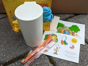 NEW Avon Bath Buddies Tweethouse Papercup/Toothbrush Holder VINTAGE 1982 - Picture 1 of 5