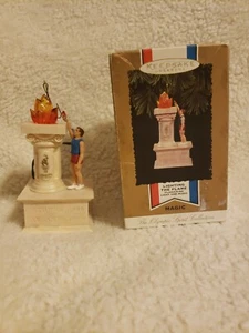 Hallmark keepsake ornaments Lighting The Flame 1996 Olympics  - Picture 1 of 10