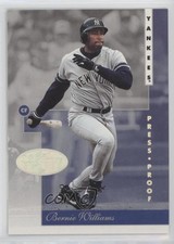 1996 Leaf Signature Series Platinum Press Proof Bernie Williams #17