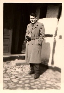 Man House Life in Denmark 1900 - 1950s Rare Vintage Photo Small Size 9x6cm - Picture 1 of 1