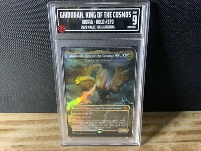 TCCG 9 Ghidorah, King of the Cosmos Foil MTG Illuna, Apex of Wishes NOT PSA Mint - Image 1 of 2