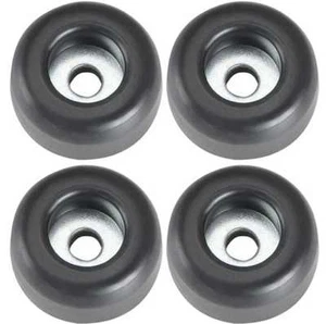 4 Gummifüße Ø 25x11 Lautsprecherfüße Gummifuß Boxenfüße Gehäusefuß Boxenfuß Füße - Bild 1 von 3