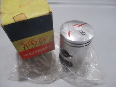NOS Kawasaki OEM Piston 0.50 1974-1975 S1B S1C 1976 KH250 13029-057 - Image 1 of 3