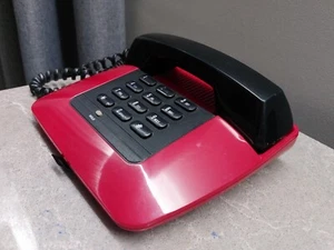 Vintage Mid-Century Telefon Wählscheibe Schreibtisch Telefon Space Age stilvo... - Photo 1/9