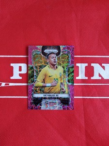 2018 PANINI PRIZM WORLD CUP NEYMAR JR PINK LAZER /40 BRAZIL PSG