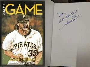 Jason Grilli Signed Hardcover Book Just My Game Pirates - Picture 1 of 1