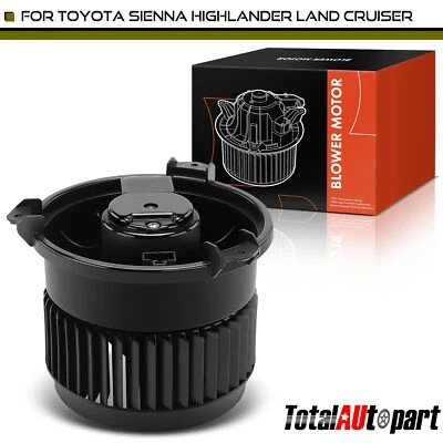 Новый задний двигатель вентилятора кондиционера для Toyota Sequoia 2008-2019 Sienna 2011-2020 - Изображение 1 из 4