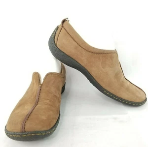Born Mujer 7,5 M/W Zapatos Marrón Cuero Nubuck W9241 Mocasines para Conducir Cosplay - Imagen 1 de 13