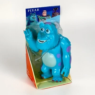 2024 迪士尼皮克斯怪物公司 Sully 乙烯基迷你可动人偶 3 蓝色 — 第 1/4 张图片