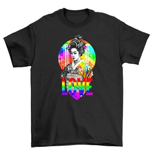 Pride_11 Geisha Tee - Show Your Pride with Grace and Wit! Unique Design, Unisex - Picture 1 of 46