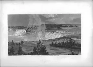 1874 engraving "Niagara" - Picture 1 of 1