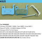 Blue Color K01s/k02s/k03s/k10s Bike Brake Pad Organic Sintered Compound