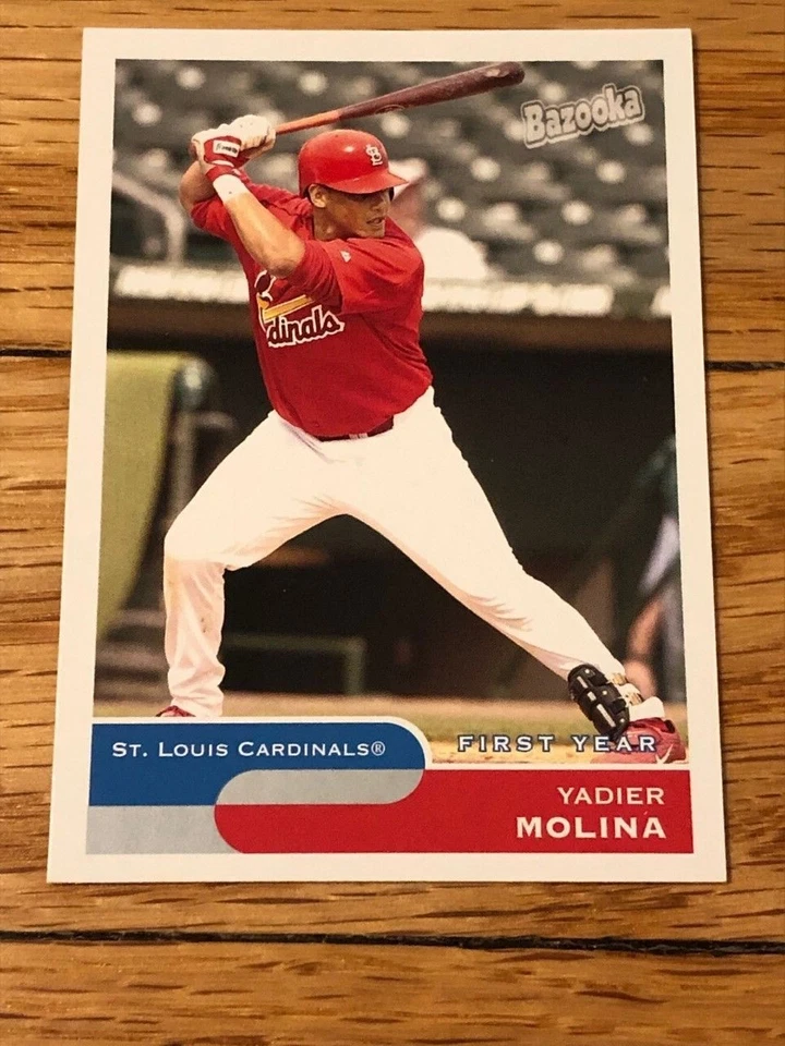 Yadier Molina 2004 Topps Bazooka (Batting) Rookie Card RC #275 - Cardinals QTY - Image 1 of 1