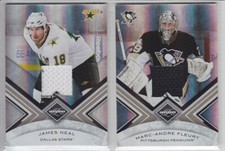 2010-11 PANINI LIMITED JAMES NEAL JERSEY /199 GAME USED Threads Stars Predators