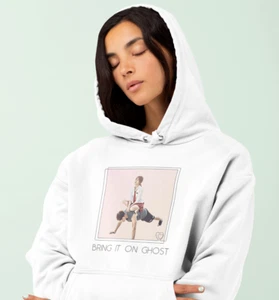Bring It On Ghosts K-Drama Hoodie- Kdrama Fan Gift, Korean Merch, Pullover - Picture 1 of 13