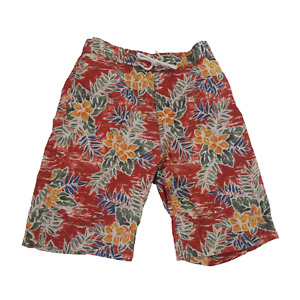 Old Navy Toddler Boys Size 4T Swim Trunks Pockets Tropical Print Multicolor