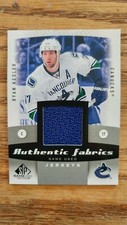 RYAN KESLER 2011/12 UPPER DECK SP GAME USED AUTHENTIC FABRICS #AF-RK NMT CANUCKS