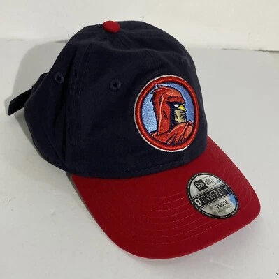 Sombrero juvenil ajustable New Era 9TWENTY Marvel Memphis Redbirds azul/rojo Foto 1 de 4