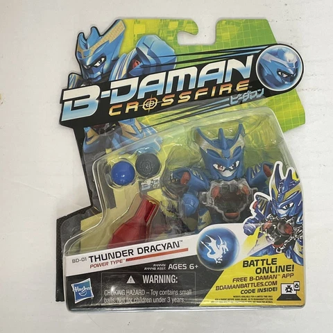 B-Daman Crossfire Thunder DRACYAN 2013 Action Figure New in Packaging Cover