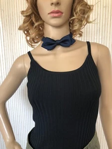 Nœud papillon Vintage Bleu nuit Adulte (CRAV029) - Imagen 1 de 6