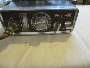 Piezas de radio CB móvil vintage Royce modelo 1-6008 solo no probadas - Imagen 1 de 10