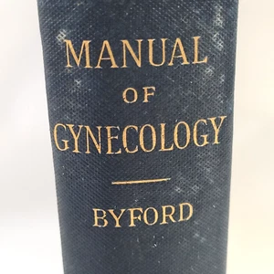 1895 Manual of Gynecology Henry T. Byford M.D. 230+ Illustrated P. Blakiston VTG - Bild 1 von 21