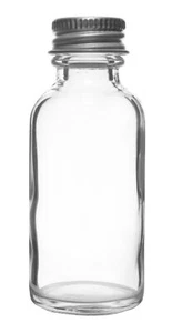 Eisco Labs 1oz McCartney Bottle, Narrow Mouth, Aluminum Cap with Foam Liner - Picture 1 of 2