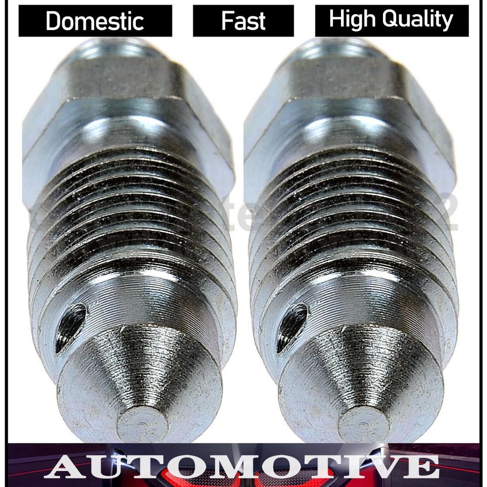 2 tornillos de purga de freno trasero para Chevrolet C2500 C35 C3500 Impala K2500 2000 Foto 1 de 4