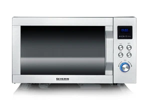Severin MW 7578 Flachbett ED Mikrowell, 25 Liter 900 Watt Heißluft, Aussteller - Bild 1 von 1