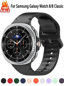 Original Armband für Samsung Galaxy Watch 8 40mm/44mm Classic 46mm Sport Band ✅ - Bild 1 von 22