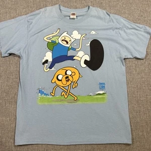 Cartoon Network Adventure Time Animation T Shirt XL Original Fruit Of The Loom - Picture 1 of 13