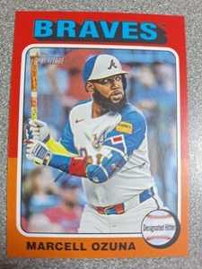 2024 Topps Heritage High Number - Marcell Ozuna #568 P275 - Picture 1 of 2
