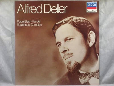 Alfred Deller Sings Purcell, Bach, Handel - Decca Grandi Voci 411 661-1 Mono - Image 1 of 4
