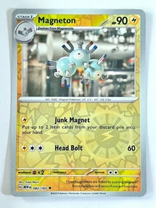 Magneton 082/165 Reverse Holo Uncommon Scarlet & Violet 151 Pokemon Near Mint NM - Picture 1 of 10