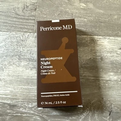 PERRICONE MD NEUROPEPTIDE NIGHT CREAM  2.5 fl. oz.  NEW NOT SEALED - Image 1 of 2
