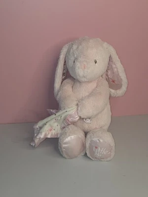  Little Me Pink Bunny Rabbit Plush w/Blanket Baby Lovey Kids Preferred  - Image 1 of 4