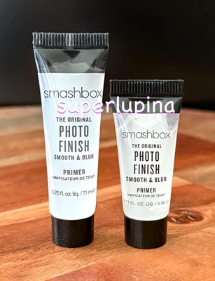 2x Smashbox Original Photo Finish Primer Deluxe Samples 0.25 & 0.17 fl.oz - Image 1 of 3