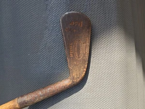 Hickory shafted Ladies 2Iron Pipe Cleek Mark Thomas Stewart St Andrews. - Picture 1 of 4