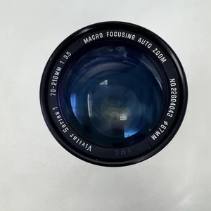 Vivitar Series 1 VMC 70-210mm 1:3.5 Macro Auto Zoom Lens 67mm - Picture 1 of 8