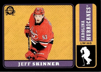2018-19 O-Pee-Chee Retro Black Jeff Skinner 035/100 Carolina Hurricanes #18 - Image 1 of 2