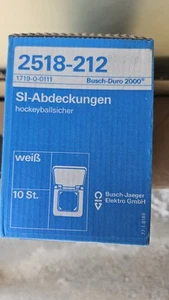 Busch-Jaeger 2518-212 Abdeckrahmen, Duro 2000 Si, 1-fach Rahmen.2CKA00171 Beige. - Bild 1 von 3