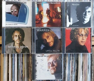 WARREN ZEVON 7 CD Collection Lot: EXCITABLE BOY Bad Luck THE WIND Quiet Normal + - Bild 1 von 1