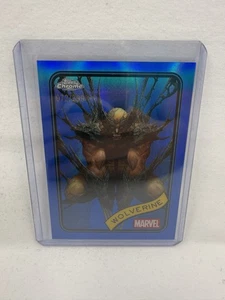 Wolverine Blue Refractor #172 /299 2025 Topps Chrome Marvel - Picture 1 of 2