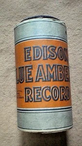 Edison Blue Amberol Cylinder Record #4068 "Manila Waltz" U.S. Marine Band - Foto 1 di 6