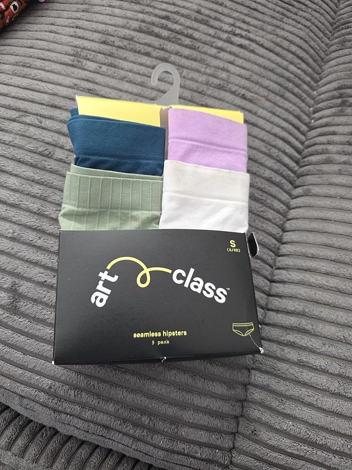 Art Class 5 Pack Seamless Girl Hipsters Multi Colors Size Xl
